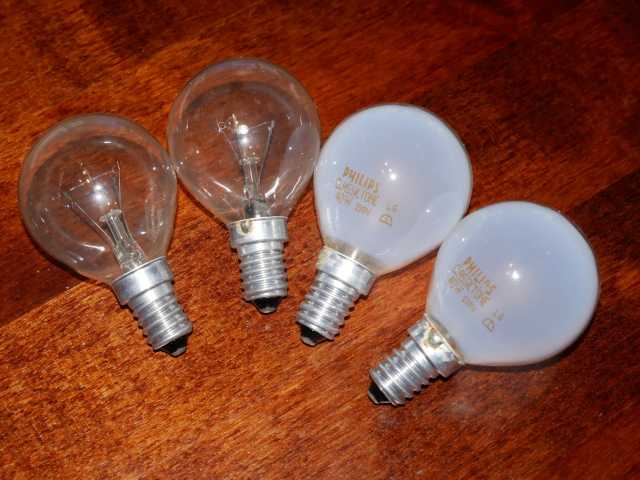 Продам: Лампочки накаливания Е14 (40-60 Вт)