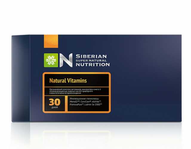 Продам: Natural Vitamins — Siberian Super Natura
