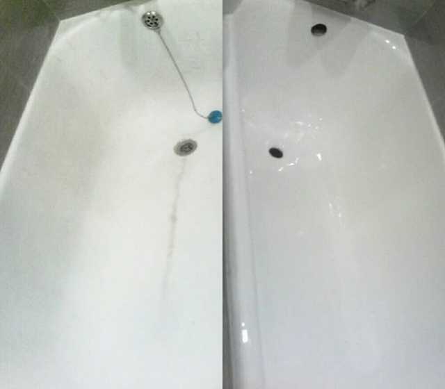 Предложение: Восстановление/реставрация ванн акрилом
