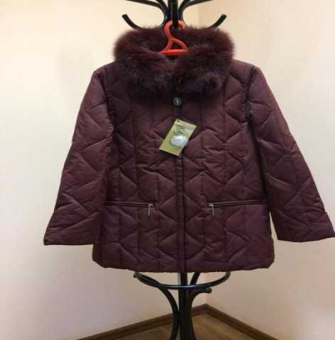 Продам: Утеплённая зимняя женская куртка фиолет