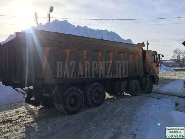 Предложение: Вывоз снега большими самосвалами-30 тонн