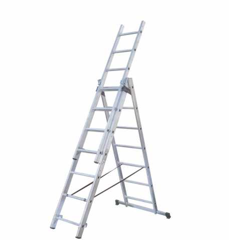 Продам: Лестница-стремянка трехсекционая Stander