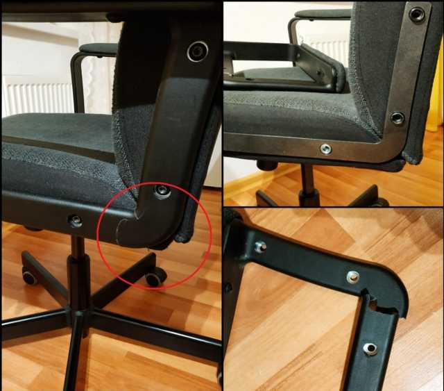 Продам: Ремкомплект подлокотника для стула ikea
