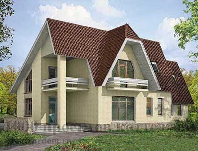 Предложение: Проект двухэтажного дома из кирпича