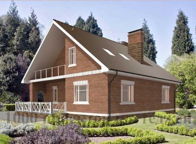 Предложение: Проект современного дома из кирпича