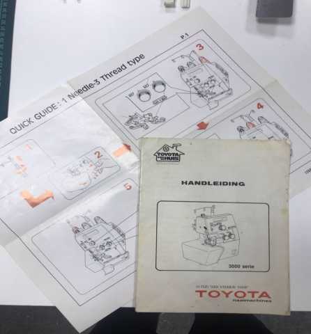 Продам: оверлок Toyota 3000 serie