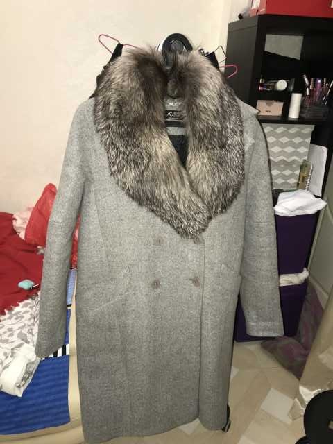 Продам: Пальто из шерсти с натуральным мехом