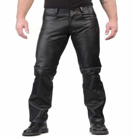 Продам: Кожаные брюки (джинсы) новые