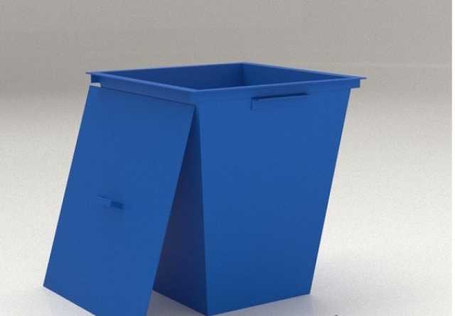 Предложение: Изготовление мусорного контейнера 0,75м