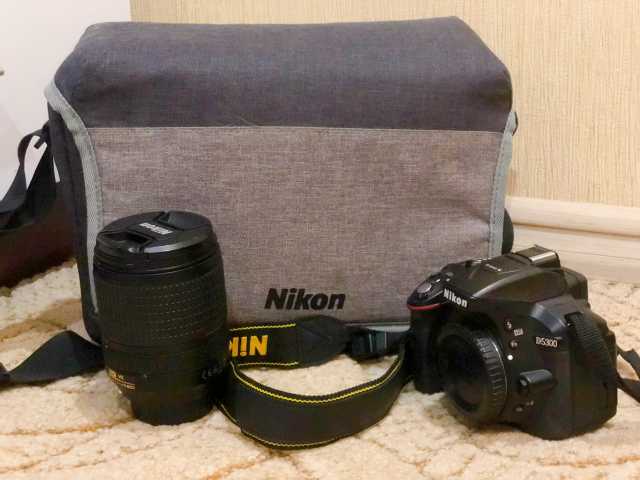 Продам: Nikon d5300 (+объектив)