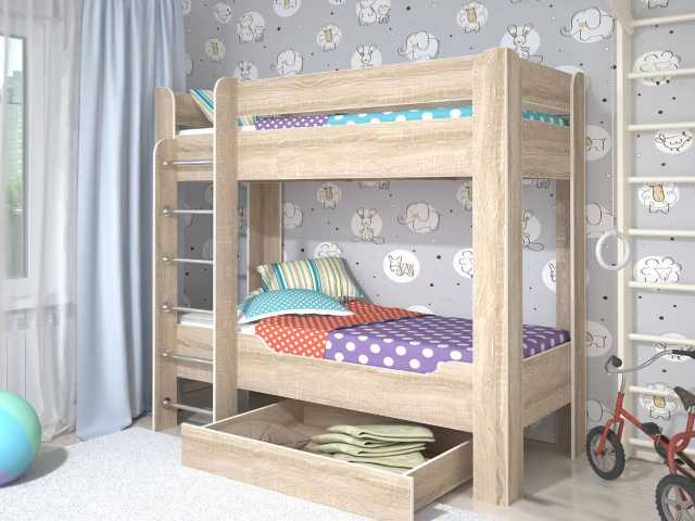 Продам: Двухъярусная кровать,двуспальная,детская