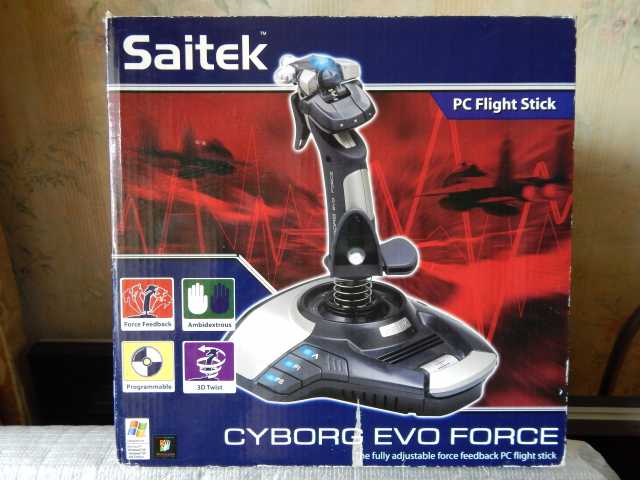 Продам: Джойстик Saitek Cyborg evo Force