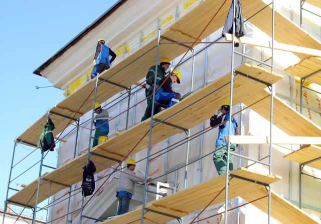 Вакансия: Требуются фасадчики на мокрый фасад