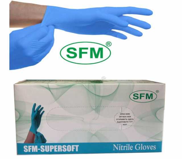Продам: Перчатки нитриловые SFM 100 пар\упак