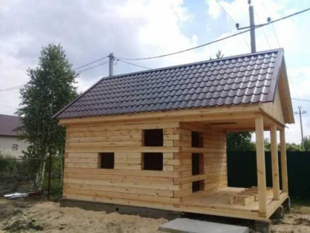 Баня Из Бруса Под Усадку Купить
