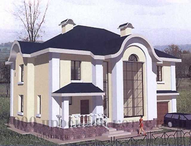 Предложение: Двухэтажный кирпичный дом в стиле бароко