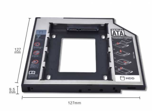 Продам: Адаптер переходник Optibay HDD/SSD-DVD 9