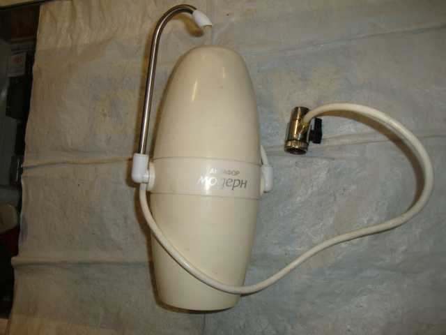 Продам: фильтр для воды аквафор модерн б/у