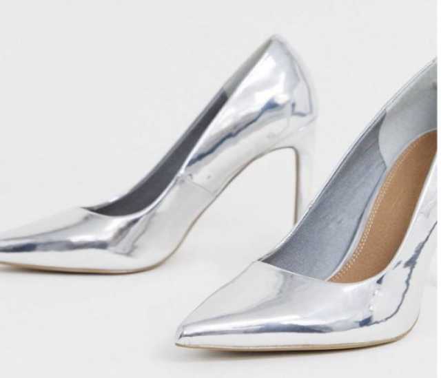 Продам: Серебрянные туфли 38 размер