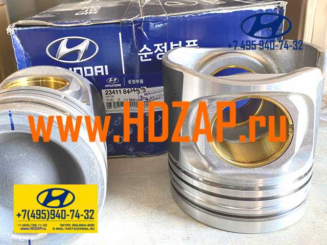 Продам: Запчасти для Hyundai HD: Поршень D6CB 23