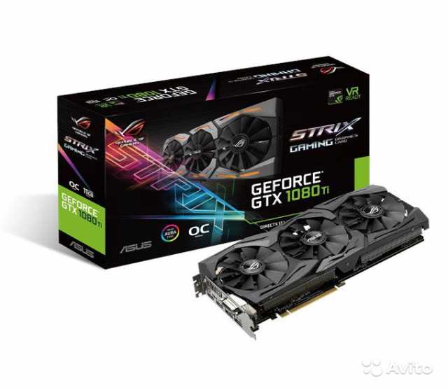 Продам: ASUS GeForce GTX 1080Ti NVidia ROG-STRIX
