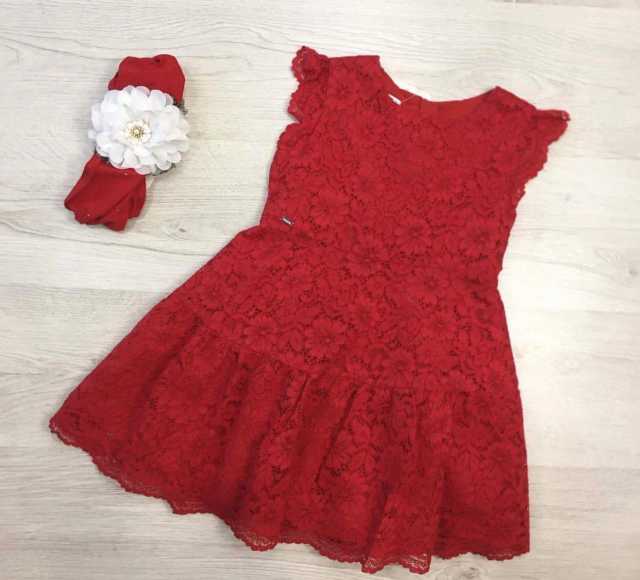 Продам: Детское платье красное Mayoral