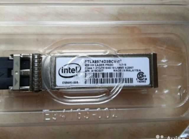 Продам: Intel ftlx8574D3BCV-IT Трансивер SFP