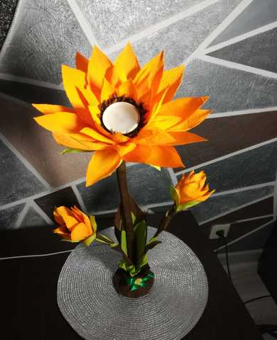 Продам: Светильник светодиодный "Ромашка оранжев
