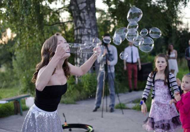 Предложение: Шоу мыльных пузырей для детей