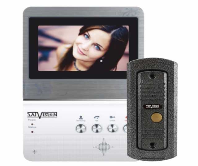 Продам: Комплект видеодомофон Satvision SVM-403