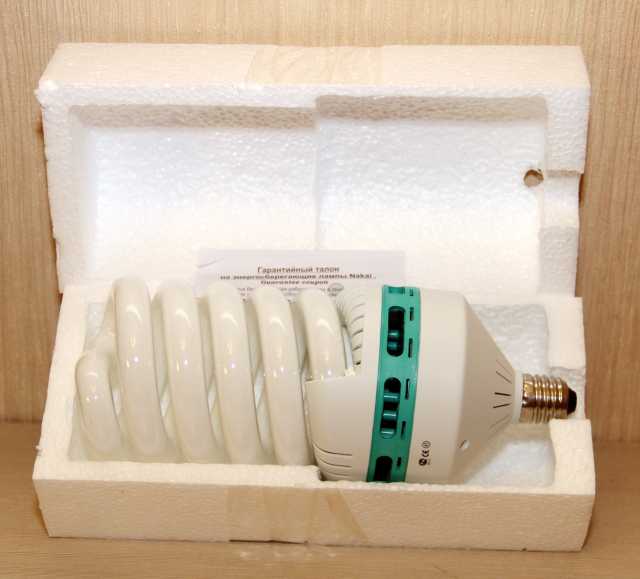 Продам: Энергосберегающая лампа Nakai 60 W