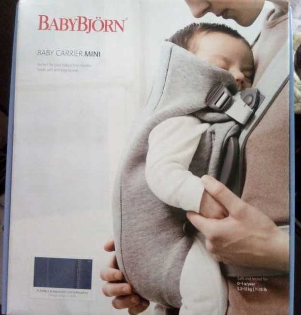 Продам: Рюкзак-переноска Baby Bjorn Mini Cotton