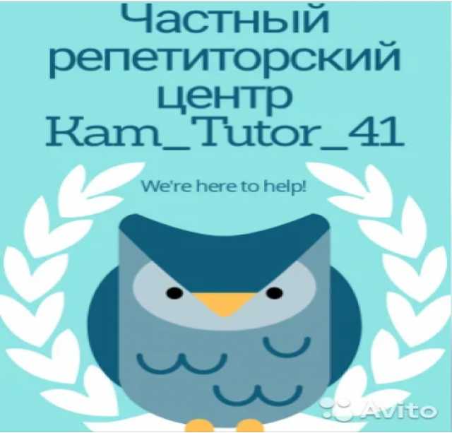 Предложение: Репетитор "Kam_Tutor41"