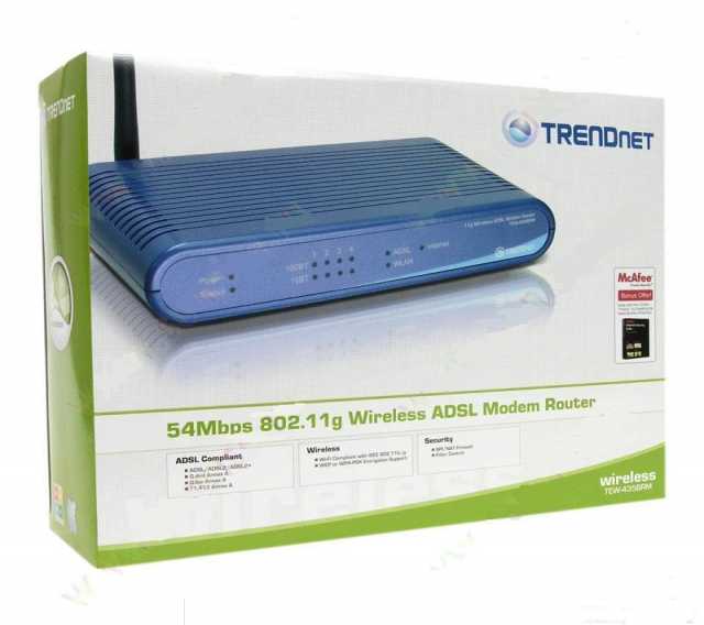 Продам: ADSL Wi-Fi роутер Trendnet TEW-435BRM
