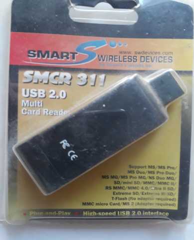 Продам: Кардридер USB SMCR-311