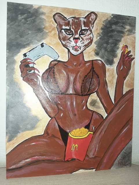 Продам: Картина catwoman