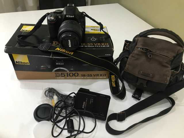 Продам: Зеркальный фотоаппарат Nikon D5100 kit 1