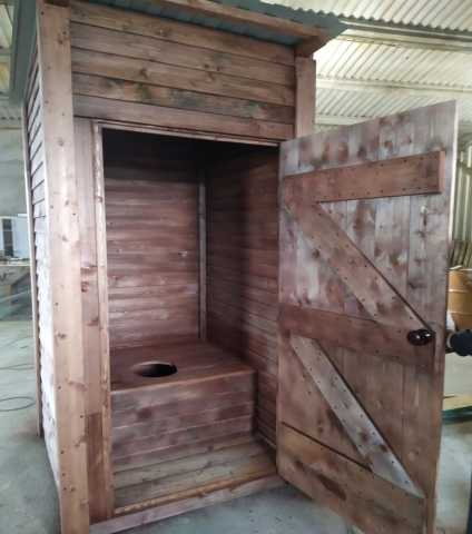 Предложение: изготовление деревянных туалетов