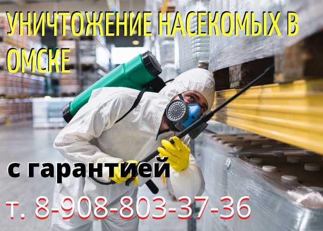 Предложение: Дезинфектор Омск. Уничтожение насекомых