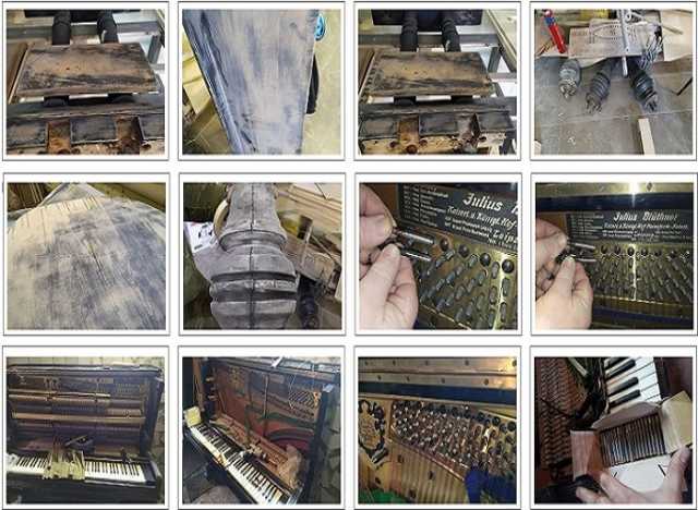 Предложение: Реставрация, ремонт пианино и роялей