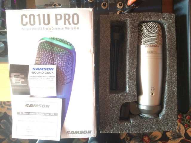 Продам: Студийный микрофон Samson C01U PRO