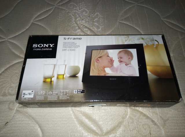 Продам: фоторамка Sony s-frame dpf-c1000