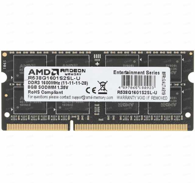 Продам: Оперативная память SODIMM AMD Radeon R5
