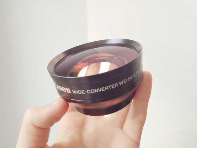 Продам: Canon WD-58 0.7X Wide converter