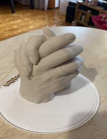 Предложение: Наборы для создания слепков рук в 3D