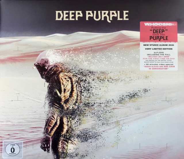 Продам: 2LP+DVD.Deep Purple ‎– Whoosh! -- 2020