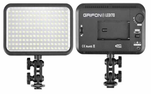 Продам: накамерная лампа Grifon LED170