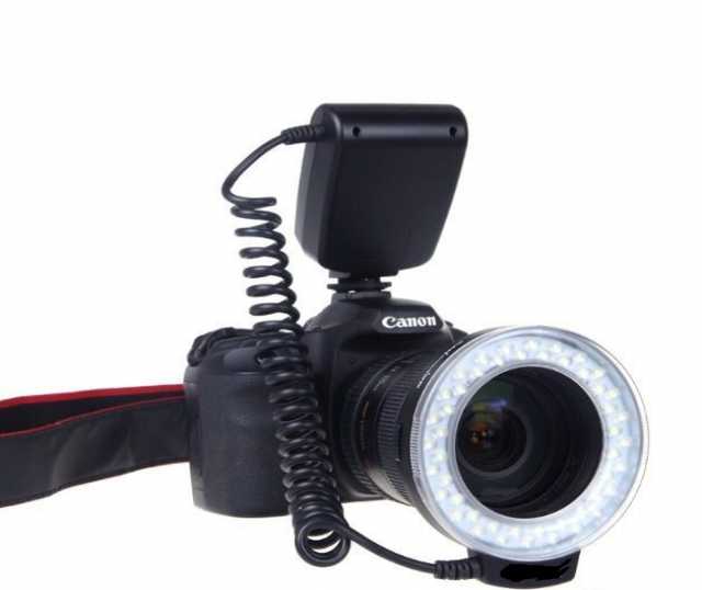 Продам: кольцевой свет на объектив фотокамеры