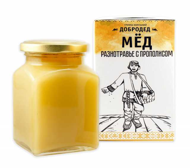 Продам: Мёд разнотравье с прополисом
