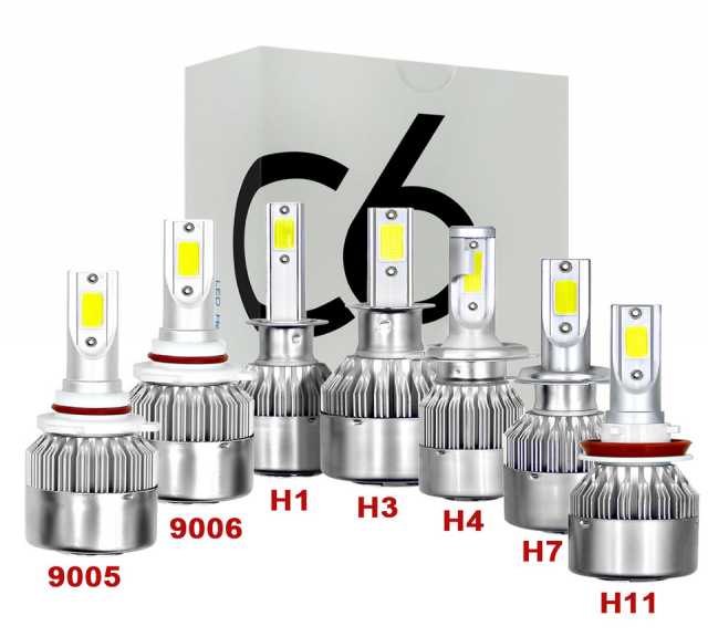 Продам: Светодиодные лампы головного света C6
